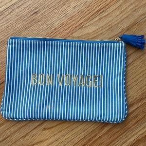 Bon Voyage! makeup bag